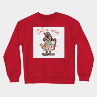 Santa's little helper Crewneck Sweatshirt